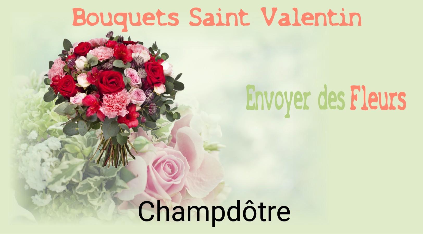 Roses de Saint-Valentin livrées à Champdôtre